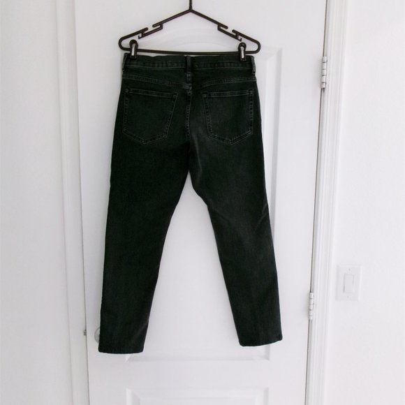 Everlane Distressed Black Skinny Jeans Men's 32 / 30 Inseam 27" - Picture 10 of 13